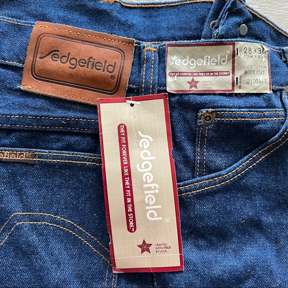 SEDGEFIELD Boot Cut Men’s Jeans NWT - Picture 2 of 4